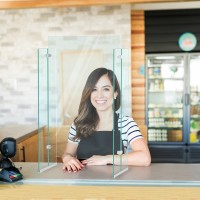 Vorschau: Hygieneschutzscheibe mit Durchreiche S Vorschau: Hygieneschutzscheibe mit Durchreiche S