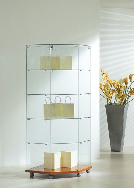 Eck-Vitrine SV6868 - 80 x 40 x 180 cm