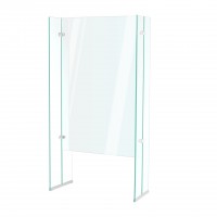 Hygieneschutzscheibe mit Durchreiche M Hygieneschutzscheibe mit Durchreiche M