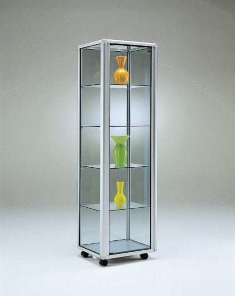 Brandschutz-Vitrine OL5545B1 - 55,5 x 55,5 x 184,5 cm