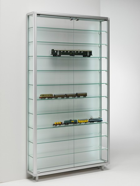 Flachvitrine Beta - 79 x 20 x 184,5 cm (BxTxH) - Artikel: BV7920